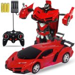 Robot de transformation de voiture electrique rc, jouet pour enfants, modle de vhicule, tlcommande ...