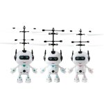 Robot volant intelligent a dtection de main pour enfants, jouets rc a suspension d'avion electronique ...