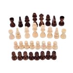 Roi des echecs en bois, nouveau design, hauteur de 5. 5cm, poids total d'environ 90g, jeu de société ... Roi des echecs en bois, nouveau design, hauteur de 5. 5cm, poids total d'environ 90g, jeu de société ...