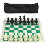 Roll - up chess set avec sac a main et 32 pices d'checs xqtz - 02