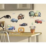Roommates disney cars 2 stickers muraux