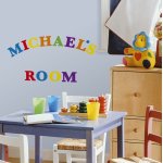 Roommates stickers muraux abc color�s 73 pi�ces