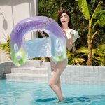 Rooxin - lit de flotteur gonflable, boue de natation, matelas a air pour piscine, lit de couchage, chaise ...