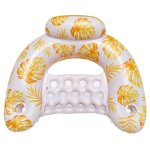 Rooxin - lit de flotteur gonflable, boue de natation, matelas a air pour piscine, lit de couchage, chaise ...
