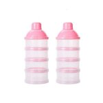 (rose)boite dosseuse de lait?doseuse poudre de lait?distributeur de lait en poudre?bb lait en poudre ...