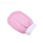 (rose) brosse de bain en silicone pour le corps, 1 pièce, gant de gommage double face pour hammam, gant ... (rose) brosse de bain en silicone pour le corps, 1 pièce, gant de gommage double face pour hammam, gant ...