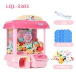 Rose - machine a pince a poupées pour enfant, jouet grue a attraper musical a assembler soi - même, parfait ... Rose - machine a pince a poupées pour enfant, jouet grue a attraper musical a assembler soi - même, parfait ...