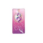 Roth - serviette de bain pour enfant - portrait de licorne, 60 x 120 cm, peu encombrante et a s�chage ...