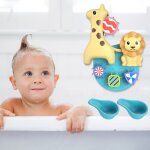 Roue a eau pour enfants, jouet de bain interactif avec ventouse pour b�b�