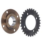 Roue libre sans dents en acier au carbone, pignon 420 29t, pour vtt, vhicules tout - terrain  4 fosses, ...