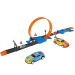 Roues de voiture de cascadeur pour enfants, modle de jouets pour enfants, piste de course, kits de rails ...