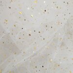 Rouleau de tulle pour echarpes de chaise, etoile et lune, organza cristal, tissu en fil transparent, ... Rouleau de tulle pour echarpes de chaise, etoile et lune, organza cristal, tissu en fil transparent, ...