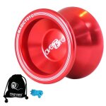 Roulement a 8 billes t5 en alliage d'aluminium, m�tal yoyo d54 mm de largeur avec corde, jouets de no�l, ...