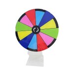 Roulette de 20 cm, jeu de fortune pour activités pédagogiques, accessoires, jeu d'apprentissage Roulette de 20 cm, jeu de fortune pour activités pédagogiques, accessoires, jeu d'apprentissage