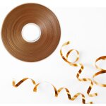 Ruban orange brillant de 50 m pour ballons, ruban a friser de 5 mm, ruban a friser au laser pour emballage ...