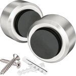 Ruon - bute de porte murale inox [2 pice] - matriel de fixation gratuit, tampon mural, protection ...