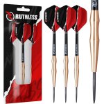 Ruthless eaglesjeu de fl�chettes en laiton avec pointe en acier, ailettes et tiges incluses, disponible ...
