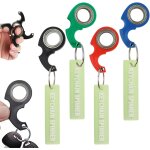 Rvkal - 4 pices porte - cls fidget spinner, portable keychain spinning, jouet multifonctionnel rotation ...