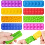Rvkal - lot de 8 jouets sensoriels fidget, jouets a succion texturs pour calmer les enfants autistes, ...