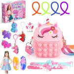 Rvkal - cadeau fille 3 - 10 ans, pack fidget toys anti stress, jouets licorne pop it, sensory toys pour ...