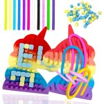 Rvkal - tableau d'activit� sensorielle pour enfant, planche d'activit� sensorielle licorne arc - en - ...