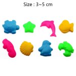 Modle de sable magique en argile, outils de bricolage, chteau de sable en plasticine d'intrieur, moule ...