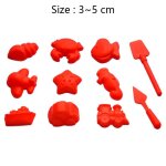 Modèle de sable magique en argile, outils de bricolage, château de sable en plasticine d'intérieur, moule ... Modèle de sable magique en argile, outils de bricolage, château de sable en plasticine d'intérieur, moule ...
