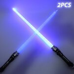 Sabre laser pour enfants, 2 pièces, epée laser changeante de couleur, flash led, baguettes tiktok, cadeau ... Sabre laser pour enfants, 2 pièces, epée laser changeante de couleur, flash led, baguettes tiktok, cadeau ...