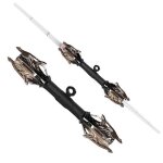 Sabre laser fidget spinner, sabre laser retractable multifonction a double tete