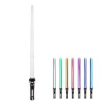 Sabre laser a led pour enfants, jouet a double lame, avec sons, flexible, avec son, pour garon