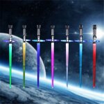 Sabre laser lumineux pour enfants, jouets, son lumineux rtractable, lumineux, mot lumineux, bton lumineux ...