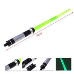 Sabre laser tlescopique, nouveau jouet epe clignotante, cosplay, etoile musicale lumineuse, laser, ...