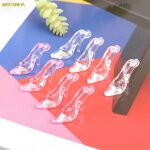 Sac de 24 pi�ces, 1:12, d�cor de maison de poup�e miniature, talons hauts transparents