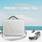Sac a bandoulire pour dji mini 2, sacoche de transport portable en pu pour dji mini 2 drone, sac de ...