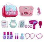 Sac a bandoulire pour enfants, 20 pices / ensemble, jouet de maquillage, maison de jeu, taille mini, ...