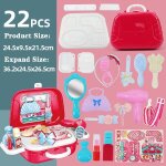 Sac a bandouli�re pour enfants, maison de jeu, cuisine, outil de m�decin de beaut�, sacoche portable, ...