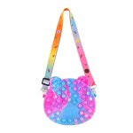 Sac a bandouli�re pour jouets fidget cr�atif, sac a jouets a fossettes, sacs a bandouli�re sensoriels, ...