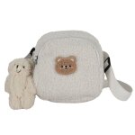 Sac a bandoulière réglable en forme d'ours, joli sac a bandoulière avec pendentif en peluche, kawaii, ... Sac a bandoulière réglable en forme d'ours, joli sac a bandoulière avec pendentif en peluche, kawaii, ...