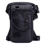 Sac a bandoulire en toile pour hommes, sacoche de taille, banane, ceinture de hanche, militaire, voyage, ...