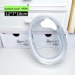 Sac de beurre en peluche de grande taille, pvc transparent, prsentoir de jouets cartton, poudres de ...