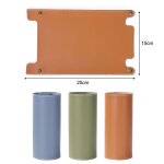 Sac de bidon de gaz 250g, petit couvercle de bidon de carburant, manchon de protection durable en cuir, ...
