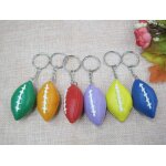 Sac de bowling en plastique avec pendentif, mini boule de bowling, porte - cls, publicit, porte - cls, ...