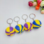 Sac de bowling en plastique avec pendentif, mini boule de bowling, porte - cls, publicit, porte - cls, ...