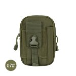 Sac de ceinture tactique molle pour hommes, petite pochette militaire de course, de camping, de chasse, ...