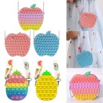 Sac a cha�ne a bulles pour filles, sacs a bandouli�re de d�compression, sacs de rangement, anti - stress, ...