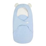 Sac de couchage pour bb, couverture respirante chaude et lgre en fibre, nid de couchage pour nouveau ...
