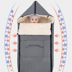 Sac de couchage imperm�able universel pour poussette d'hiver pour les voyages des tout - petits