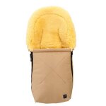 Sac de couchage / nid d'ange en peau d'agneau emma - sable - kaiser - kaiser