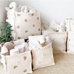 Sacs a couches pour bb, jolis sacs brods ours olive tulipe dcoration de chambre chariot poussette ...