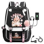 Sac a dos de chargement usb pour etudiants, cartable pour hommes, femmes et enfants.